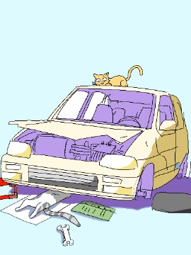 猫车修理店-包子漫画
